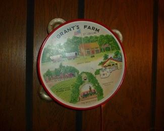 Cool vintage Grants Farm tambourine
