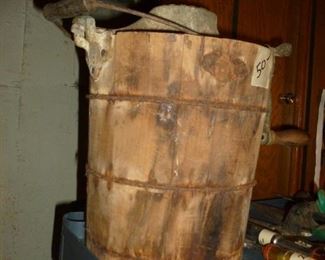 antique ice cream maker