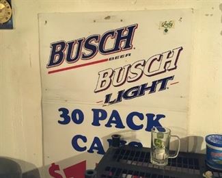 . . . a Busch sign