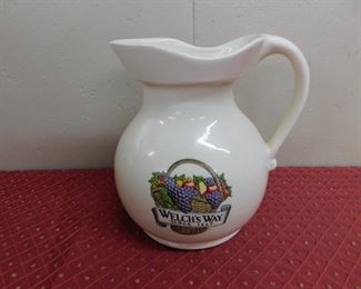 McCoy Pottery Welch's Way Juice Pitcher