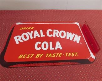 1950 RC Cola Flange Sign(12" Tall and 18" Wide)