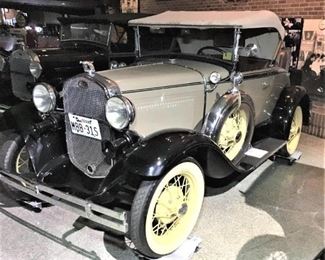 1931 Model A Roadster with rumble seat