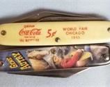 Coca cola pocket knife