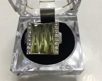 Sterling cocktail ring 