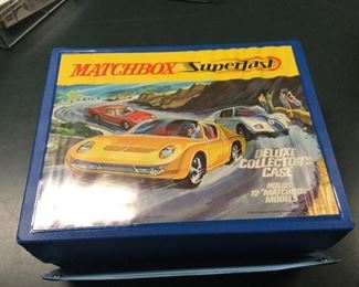 1970 Lesney Matchbox Superfast Collectors Case 