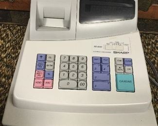 Sharp cash register 