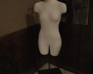 Vintage clothing form 