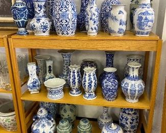 Blue and White galore!
