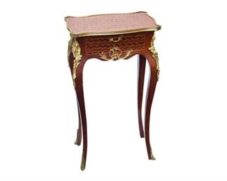 1. Louis XV Style Parquetry Side Table