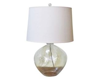 23. Artisinal Blown Glass Lamps