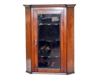 42. Antique Corner Cabinet