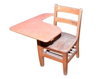 54. Vintage Childs School Desk