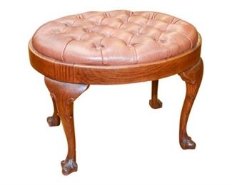 Georgian Style Mahogany Stool