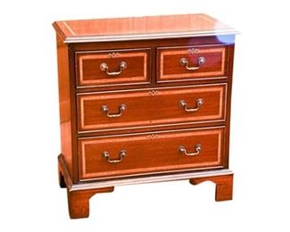 A Diminutive Georgian Style Chest of Drawers