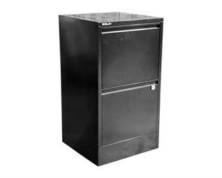 CONTAINER STORE Two Drawer Metal File Cabinet