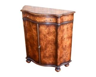 Tuscan Style Burlwood Side Cabinet