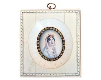 Portrait Miniature of Empress Josephine