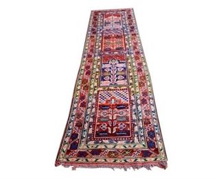 Hand Knotted Persian Style Runner