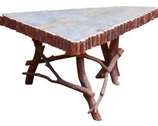 Adirondack Style Twig Table