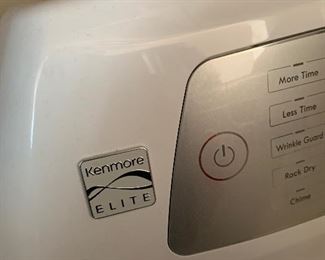 Kenmore Elite washer and dryer
