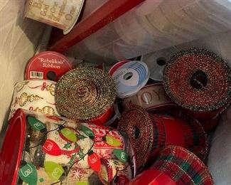 Christmas ribbon