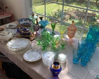 a start on the glassware