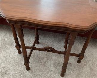 Several small tables