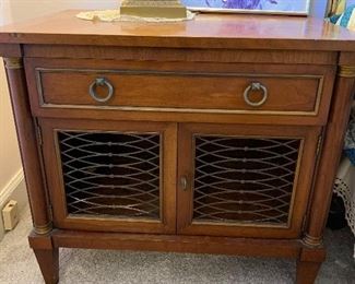 Mid-century bed site table