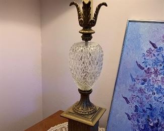 Pair of lamps -lots of lamps in the house!