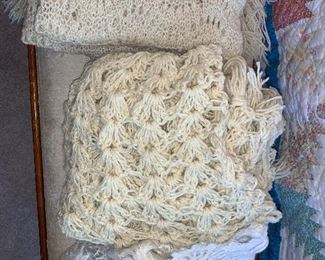 Crochet shawls