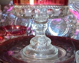 King's Crown -Indiana Glass