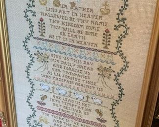  hand work -Lord's Prayer