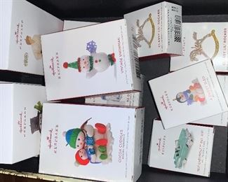 Hallmark ornaments