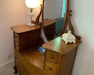 oak vanity