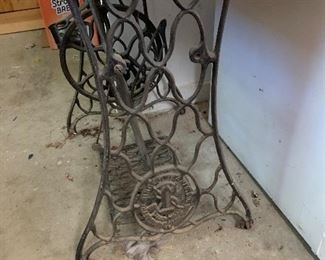 treadle sewing machine base