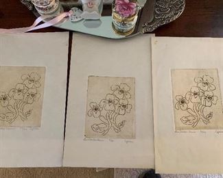 Signed and numbered prints