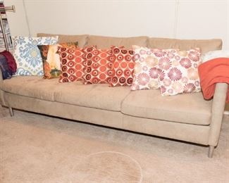 Room and Board 7ft Natural 3 Seater Sofa