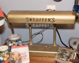 Vintage Scheaffer's "Pen" Desk Lamp