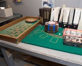 Collection of Card Games-Poker, Roulette 