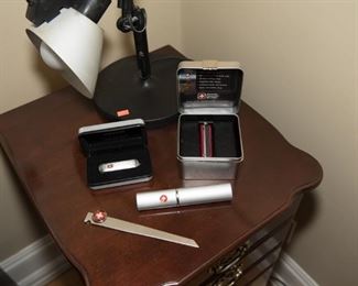 Swiss 4pc Set-Eyeglasses, Knife, Letter Opener 