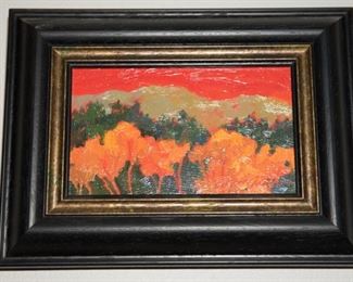 Jean Schrom Oil on Canvas