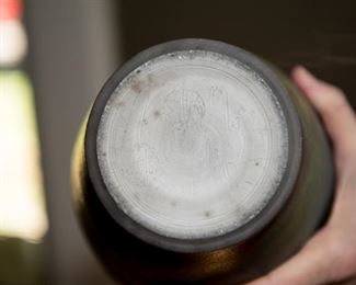 Large Raku Design Hand Thrown Jar 