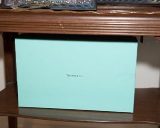 Empty Tiffany & Co. Box