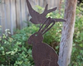 Outdoor Yard Art Garden Posts