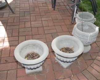Outdoor Cement Planters