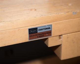 Craftsman Deluxe Woodworkers Bench