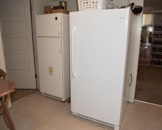 Small Kenmore Fridge/Freezer, Fridgidaire Upright Freezer