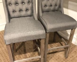 GREY BAR STOOLS