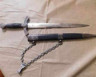 German First Model Luftwaffe Dagger and Scabbard