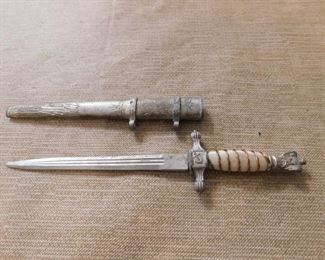 Miniature German Naval Dagger and Scabbard(date unknown)